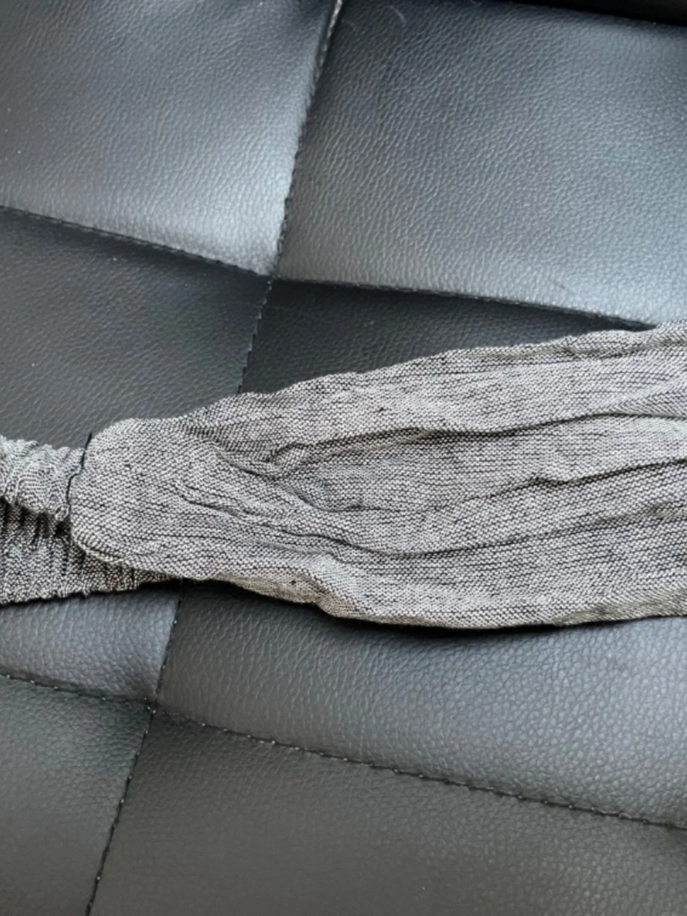Grey Cloth Headband